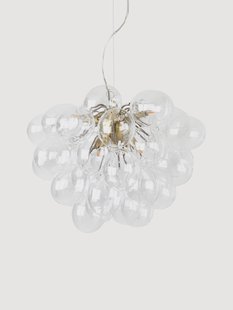 Mondgeblazen hanglamp Gross
