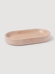Serveerplank van samengesteld marmer Elara, B 28 cm