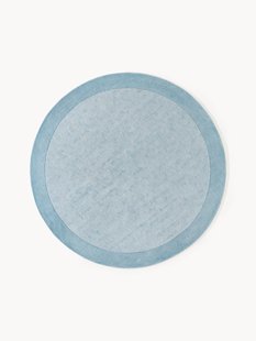 Rond laagpolig vloerkleed Kari