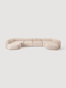 Modulaire boucl&eacute; XL bank Wolke