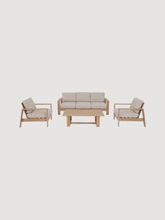Tuin loungeset Baltic, 4-delig