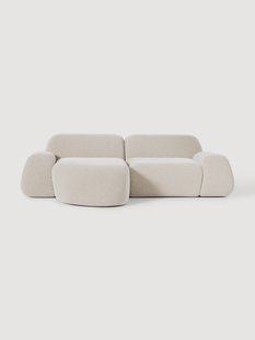 Modulaire hoekbank Wolke (3-zits)
