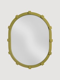 Handgemaakte wandspiegel Chunk