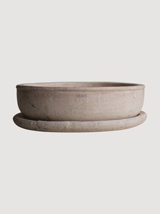 Outdoor bloempot Terra van terracotta, H 11 cm