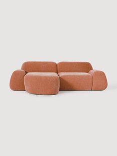 Modulaire hoekbank Wolke (3-zits)