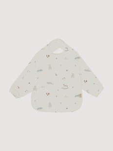Babyslabbetje Vintage Toys met mouwen