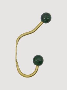Handgemaakte metalen wandhaken Ball, 2-delig
