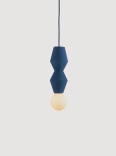 Kleine dimbare hanglamp STUCCO No. 2, handgemaakt