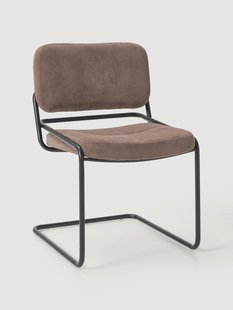 Cantilever stoel Don van corduroy