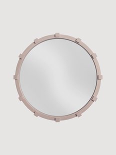Handgemaakte wandspiegel Chunk