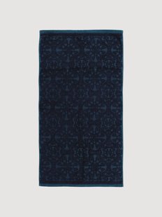 Handdoek Tile van katoenen badstof