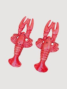 Handgeschilderde zout- en pepermolens Lobster, 2-delig