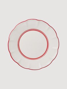 Handbeschilderd dinerbord Bistro
