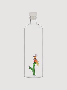 Handgemaakte karaf Talking Trees uit borosilicaatglas, 1.1 L