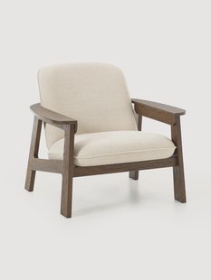 Loungefauteuil Steve van eikenhout