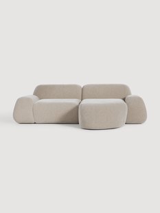 Modulaire hoekbank Wolke (3-zits)