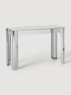 Wandtafel Georgia met glazen tafelblad