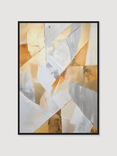 Ingelijste canvasprint Shattered Light