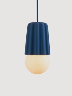 Kleine handgemaakte dimbare hanglamp STUCCO No.: 2