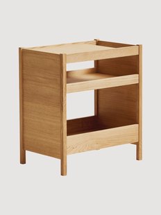 Houten bijzettafel Organizer