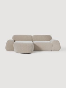 Modulaire hoekbank Wolke (3-zits)
