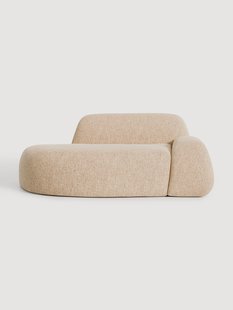 Boucl&eacute; bank Wolke (2-zits) met chaise longue