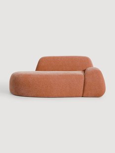 Bank Wolke (2-zits) met chaise longue