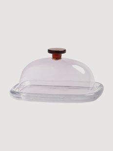 Handgemaakte botervloot Cantine uit borosilicaatglas