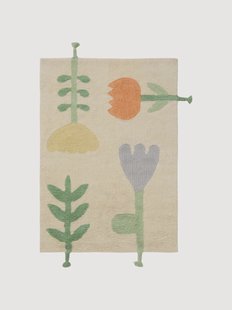 Handgetuft kindervloerkleed Fleur