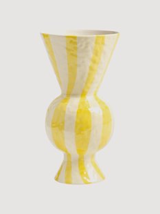 Handbeschilderde vaas Rhombic, H 30 cm
