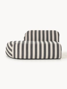 Gestreepte chaise longue-module Wolke