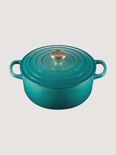 Ronde stoofpan Signature Collection van gietijzer, in verschillende formaten