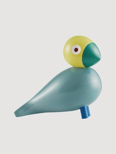 Handgemaakt decoratief object Singvogel Sunshine