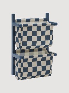 Kinderhangorganizer Check Teal