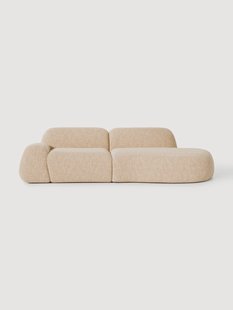 Modulaire boucl&eacute; chaise Wolke (3-zits)