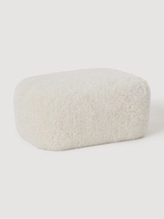 Grote teddy-ottoman Wolke