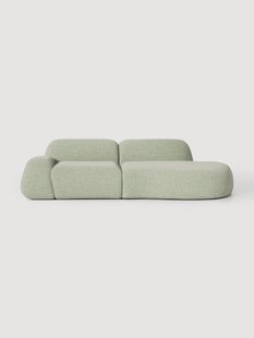 Modulaire boucl&eacute; chaise Wolke (3-zits)