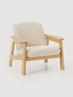 Loungefauteuil Steve van eikenhout