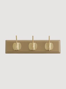 Handgemaakt houten wandrek Edgy
