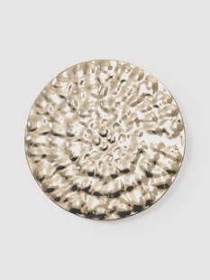 Wandobject Splash met gehamerd oppervlak, &Oslash; 120 cm