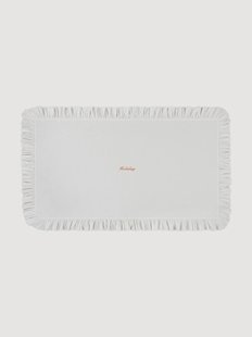 Katoenen tafelkleed Holiday met franjes
