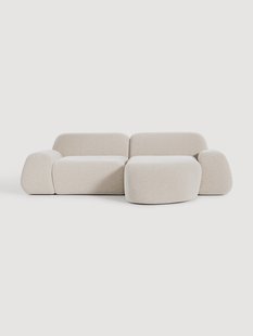 Modulaire hoekbank Wolke (3-zits)