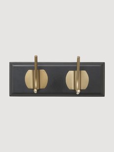 Handgemaakt houten wandrek Edgy