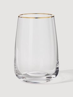 Mondgeblazen longdrinkglazen Ellery, 4-delig