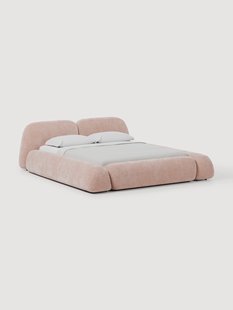 Gestoffeerd bed Wolke met opbergruimte