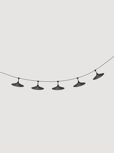 Outdoor lichtslinger Lamina, 650 cm