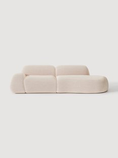 Modulaire boucl&eacute; chaise Wolke (3-zits)