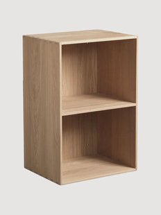 Boekenkast B98 van eikenhout