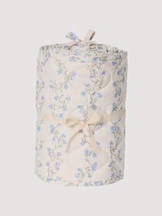 Katoenen bedbumper Bell Flower