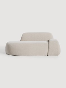 Bank Wolke (2-zits) met chaise longue